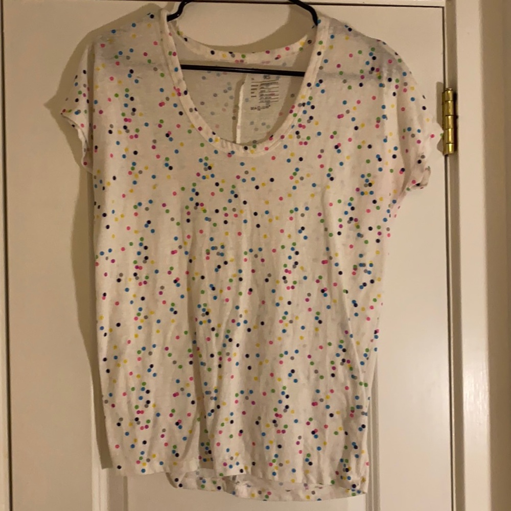 Gap funfetti dot t-shirt